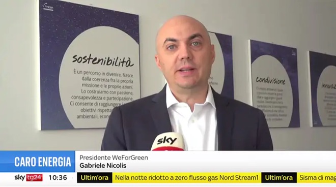 Risparmio in bolletta, parla il Presidente di WeForGreen